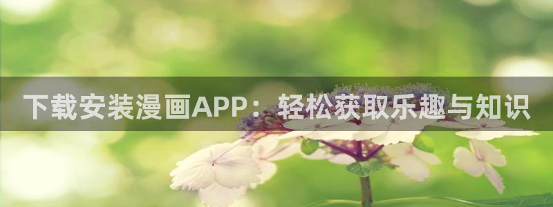 禁漫天堂传送门怎么开启：下载安装漫画APP：轻松获取乐趣与知识